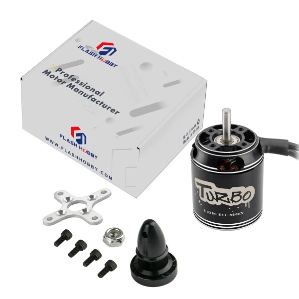 Original FLASHHOBBY Drone Motor D4260EVO 4260 800KV Brushless Motor Drone Motor for UAV RC Helicopter Aircraft Fixed Wing